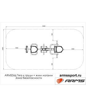 ARMS066 Тяга к груди + жим ногами-foto3