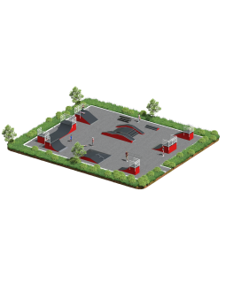 SPM-ARMS-1 Скейт площадка-foto3