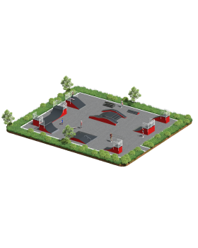 SPM-ARMS-1 Скейт площадка-foto3