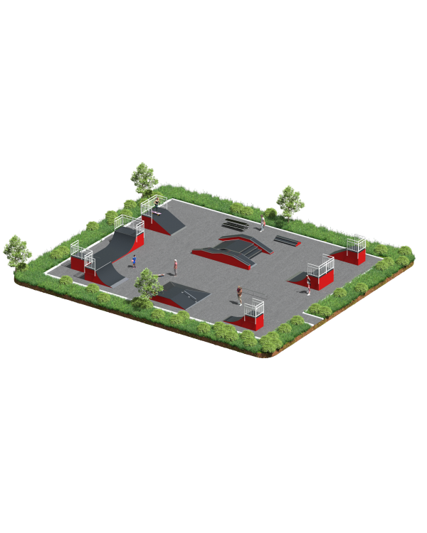 SPM-ARMS-1 Скейт площадка SPM-ARMS-1 Скейт площадка