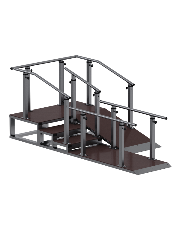 INVAR201 Горка реабилитационная с брусьями