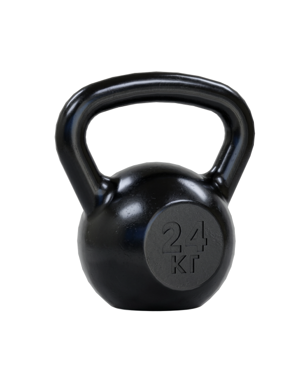 КТ24 тренировочная чугунная гиря 24 кг. ARMS