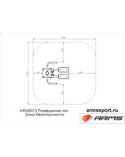 ARMS073 Разведение ног-foto3