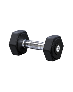 GG03 Гантель гексагональная 3кг