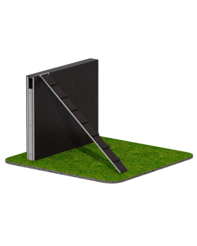 GTAR104 Препятствие Забор с наклонной доской GTAR104 Препятствие Забор с наклонной доской