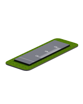 AV050 Комплекс для выполнения испытания Прыжок в длину с места