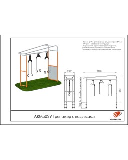 ARMS029 Тренажер с подвесами-foto2