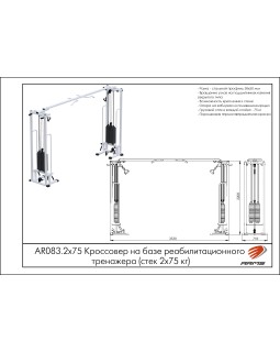AR083.2х75 Кроссовер на базе реабилитационного тренажера-foto2
