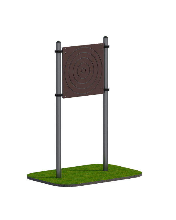 AV081 Мишень на стойках круглая