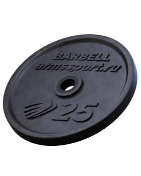 MS25 Диск Олимпийский ARMSsport 25 кг Barbell ЕВРО-КЛАССИК