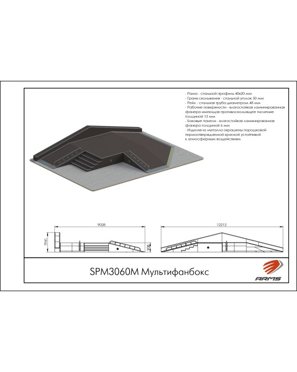 SPM3060M Мультифанбокс