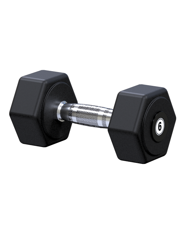 GG06 Гантель гексагональная 6кг