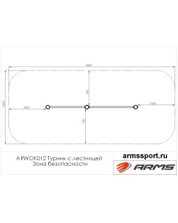 ARWOK012 Турник с лестницей-foto3
