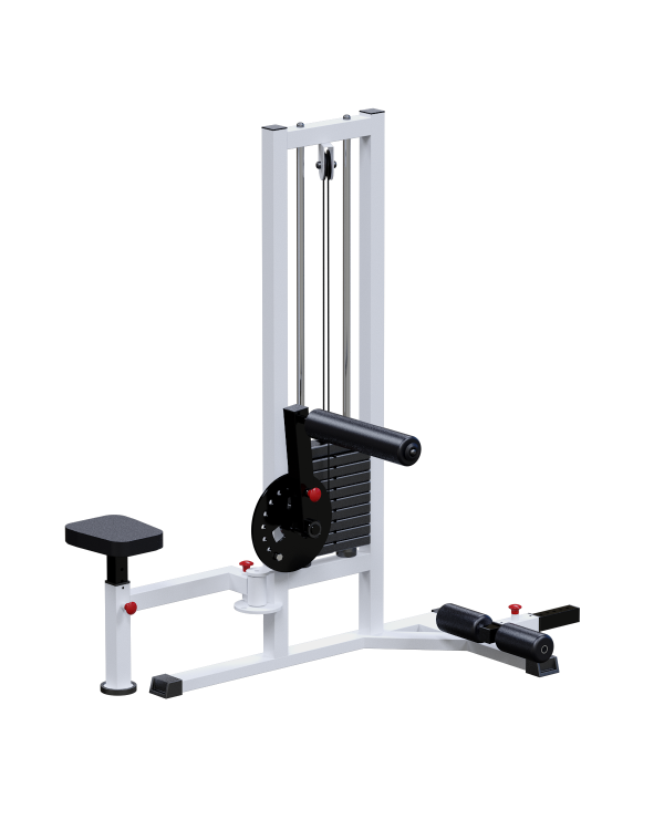 INVAR055 Тренажер для мышц пресса (стек 50 кг )