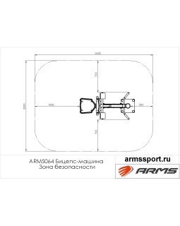 ARMS064 Бицепс-машина-foto3