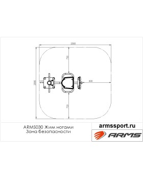 ARMS030 Жим ногами-foto3