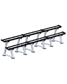 AR112 Гантельная стойка на 15 пар AR112 Гантельная стойка на 15 пар