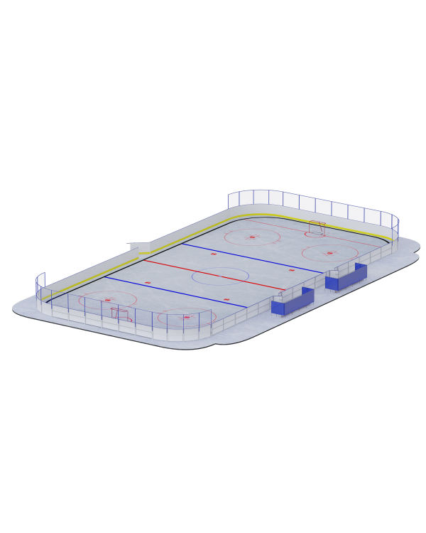 ARMSPLAY2040R4 Хоккейная коробка 40х20 R4