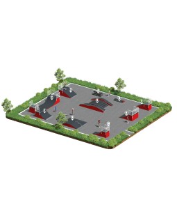 SPM-ARMS-1 Скейт площадка-foto2