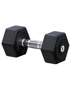 GG08 Гантель гексагональная 8кг