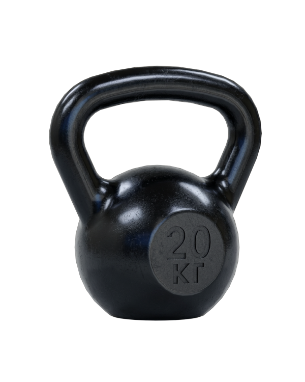 КТ20 тренировочная чугунная гиря 20 кг. ARMS