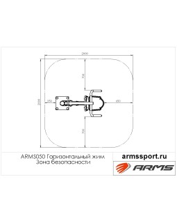 ARMS050 Горизонтальный жим-foto3