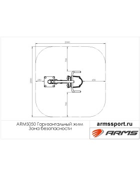 ARMS050 Горизонтальный жим-foto3
