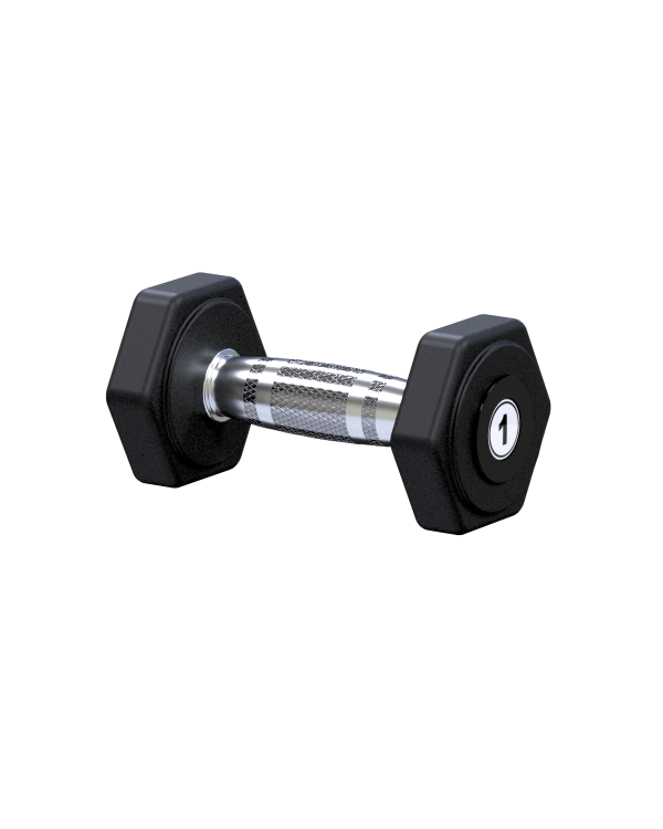 GG01 Гантель гексагональная 1кг