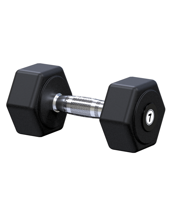 GG07 Гантель гексагональная 7кг GG07 Гантель гексагональная 7кг