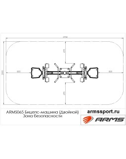 ARMS065 Бицепс-машина-foto3