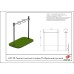 AV150 Гимнастический снаряд П-образный рукоход