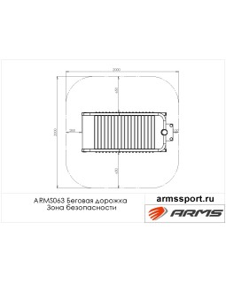 ARMS063 Беговая дорожка-foto3