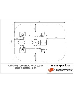 ARMS078 Тренажер жим вверх-foto3