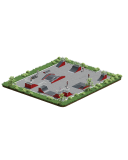 SPM-ARMS-1 Скейт площадка