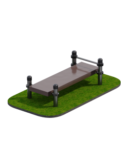 AV020 Скамья для поднимания туловища из положения лежа на спине AV020 Скамья для поднимания туловища из положения лежа на спине