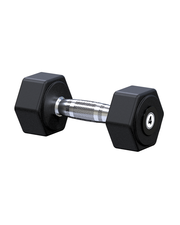 GG04 Гантель гексагональная 4кг