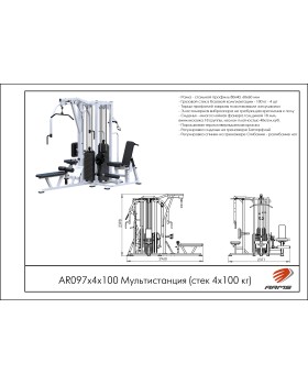 AR097х4х100 Мультистанция (стек 4х100 кг)-foto2