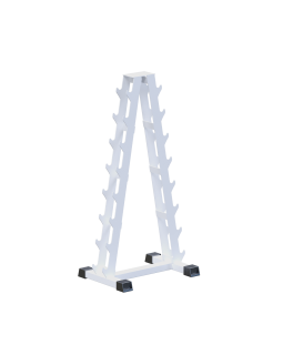AR121 Гантельная стойка на 8 пар Пирамида
