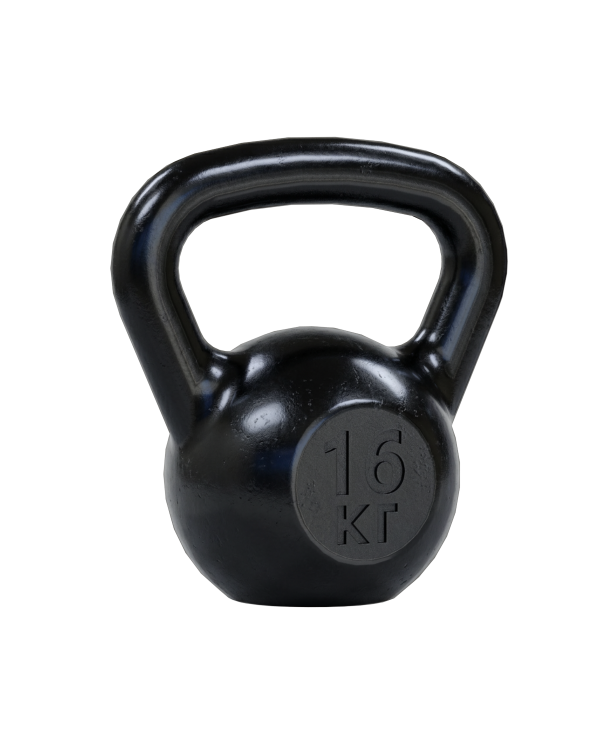 КТ16 тренировочная чугунная гиря 16 кг. ARMS