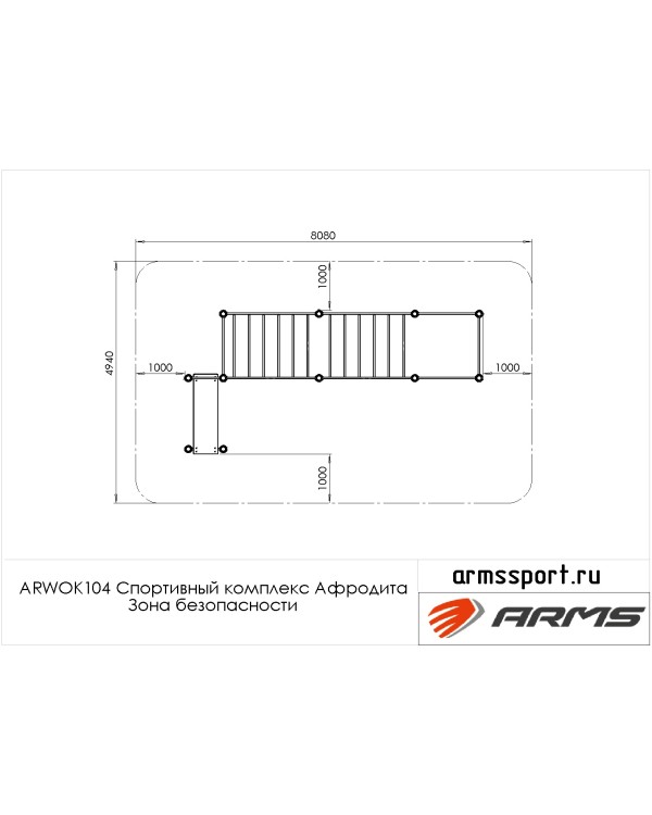 ARWOK104 Спортивный комплекс Афродита