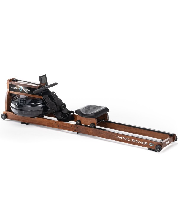 Гребной тренажер домашний OXYGEN FITNESS WOOD ROWER Q1