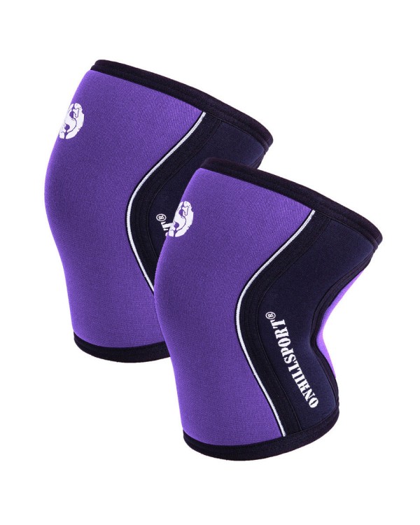 Наколенники спортивные 5 мм, фиолетово-черный (XS, 31-33 см) Наколенники спортивные 5 мм, фиолетово-черный (XS, 31-33 см)