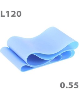 Эспандер латексная лента 120 см * 15 см * 0,55 мм, синий