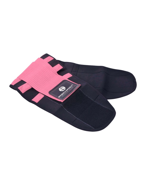 Бандаж для спины, розовый (XL, 90-100 см)